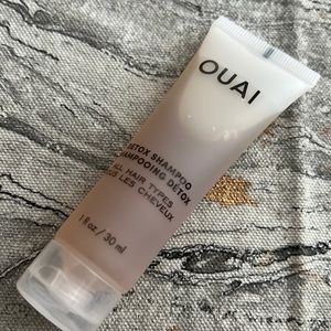 OUAI detox shampoo for all hair types, travel size
